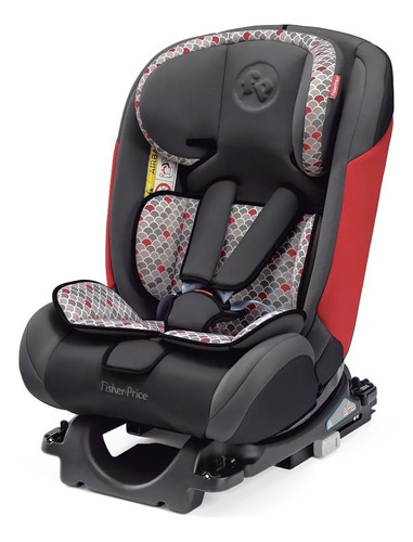 Cadeira infantil para carro Fisher-Price All-Stages Fix vermelho