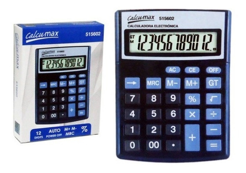 Calculadora Calcumax Mesa 12 Dig 515602