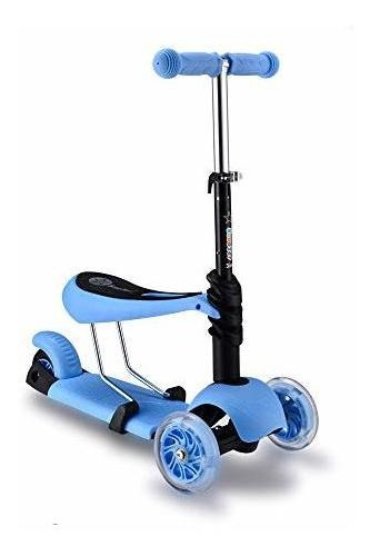 Imagen 1 de 2 de Modenny 3 En 1 Scooter Para Niños Triciclo De Juguete Con Ba