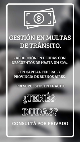 Soluciono Tus Multas De Transito Caba/prov Bs As.