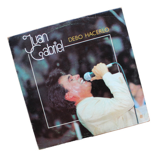 ¬¬ Vinilo Juan Gabriel / Debo Hacerlo ... Maxi Single Zp