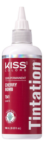 Tinte Semi Permanente Color Bomba De Cereza Kiss