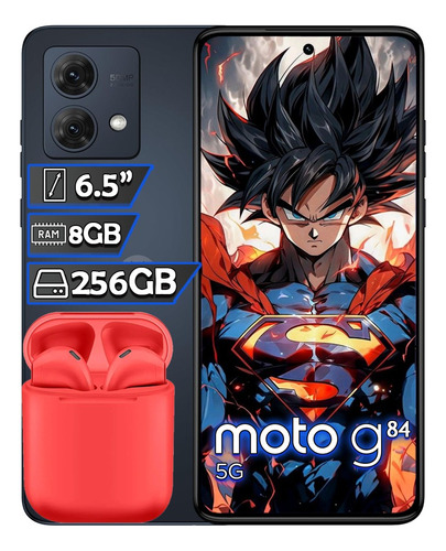 Celular Moto G84 5g 256gb Dual Sim 8gb Ram + Kit