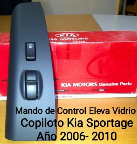 Control Delantero Copiloto Kia Sportage 2014-2017