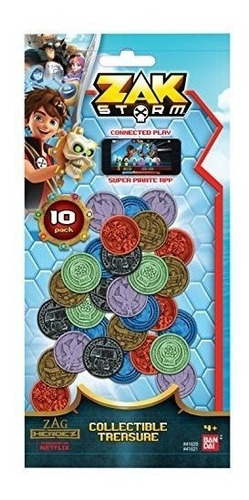 Zak Storm Coleccionable 10pack Tesoro Bolso Oculto