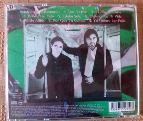 2 Cd De Los Temerarios Como Te Recuerdo Y Veintisiete (Usado)