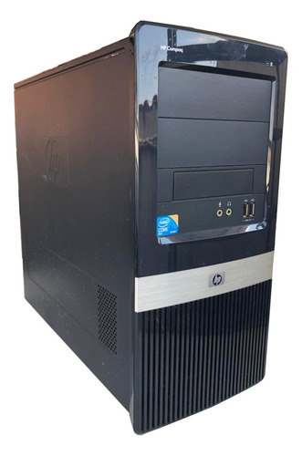 Imagem 4 de 5 de Computador Hp Compaq Core 2 Duo 4gb 120gb Ssd Com Monitor