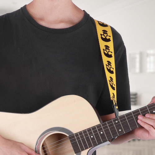 Correa De Guitarra, Bajo Eléctrico Acústico, Ukelele Ajustab