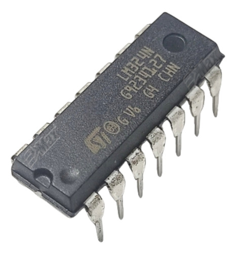 2 X Circuito Integrado 4 Amp-op Baja Potencia Dip-14 Lm324n