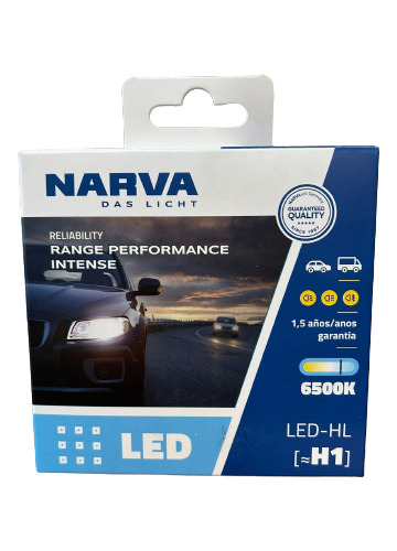 Lámparas Led Hl Narva H1 Pack X2 6500k