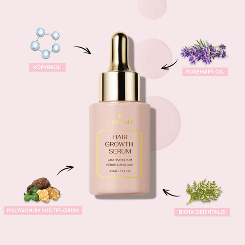 Sérum Para El Crecimiento Del Cabello Jardient Veganic Natur