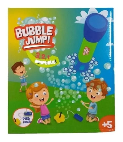 Imagen 1 de 4 de Lanza Cohete Bubble Jump Con Burbujas