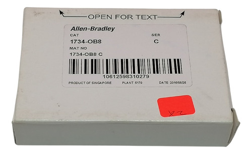 Allen Bradley 1734-ob8 Point I/o Módulo De Salida Digital