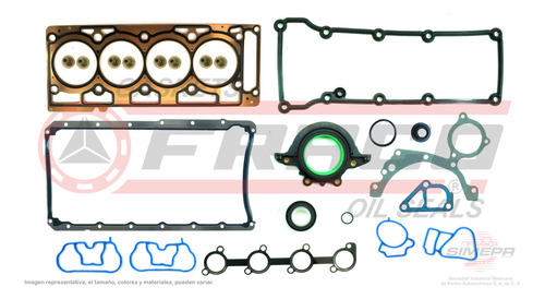 Juego Juntas Ford Courier 1.6l Sohc Zetec-rocam 2001-2011