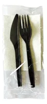 Comprar Kit Cubiertos Desechables Tenedor Cuchillo (100 Kits)