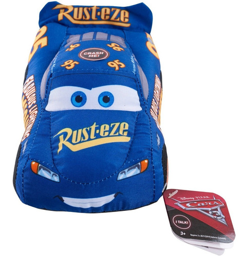 Imagen 2 de 5 de Peluche De Rayo Mcqueen Disney Cars 3