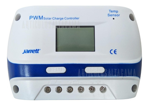 Controlador Regulador De Carga 20a 12/24v Pwm Solar