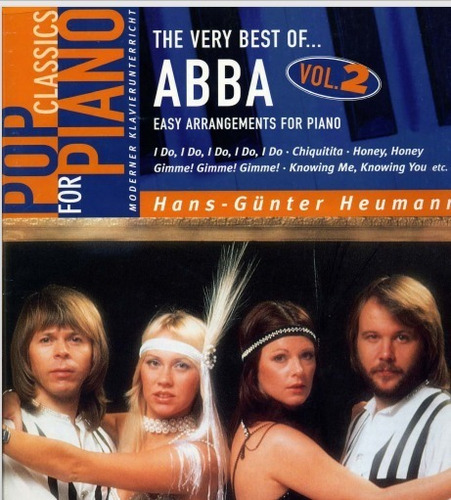 Abba The Very Best Vol 2 Partitura Piano Hans Gunter Heumann
