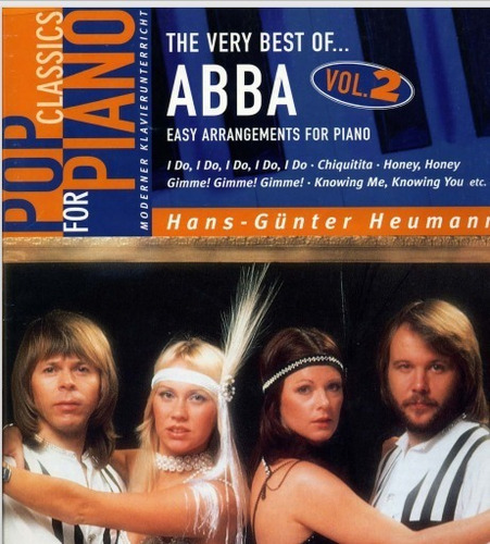 Abba The Very Best Of - Partituras Piano Hans Gunter Heumann