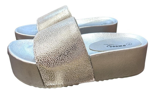 Sandalias Chinelas Mujer D Moon Strass Brillos Fa047