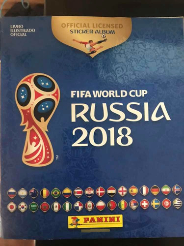 Álbum Copa Do Mundo Fifa 2018 Mais Kit De Atualização
