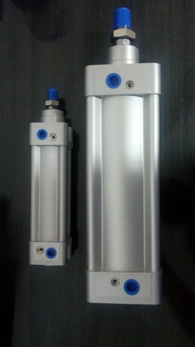 Kit 2 Cilindros Iso 6431 Dupla Ação Ø50 X 100mm E 2 Reparos
