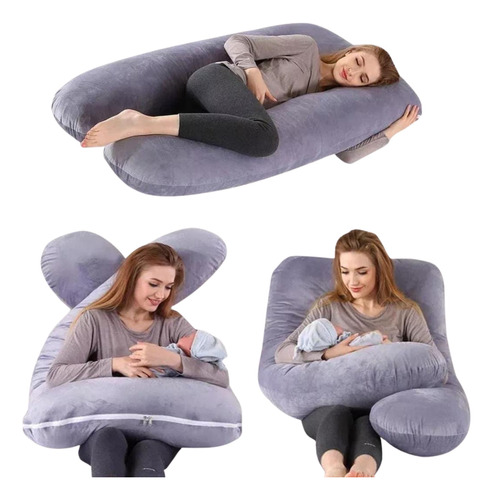 Almohada De Maternidad Super Comoda Forma De U