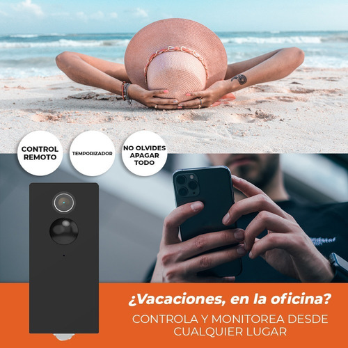 Cámara Smart Exterior Wifi Visión Nocturna Recargable Tecnolite Connect