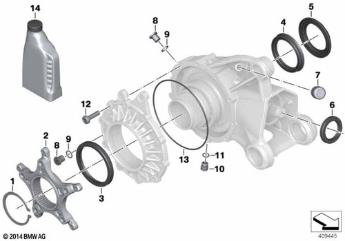 Estepera De Transmisión Para Bmw R1200 #33358556597 2011-16