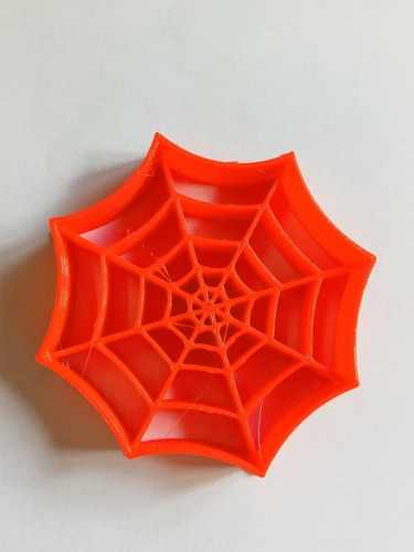 Cortante 7 Cm Para Galletitas Spider Man / Hombre Araña Tela