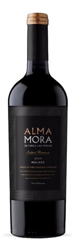 Botella De Vino Tinto Alma Mora Reserva Malbec X 750 Ml