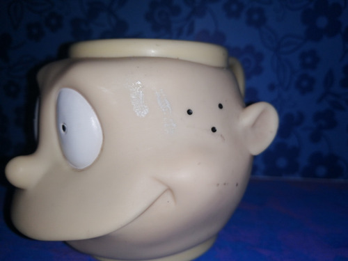 Taza Tommy Rugrats Applause 1997 Viacom Original Aventuras (Usado)