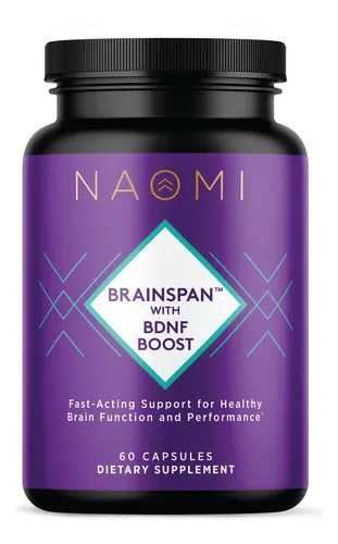 Naomi Brainspan Bdnf Boost Suplemento Cerebral 60 Cápsulas | Envío gratis