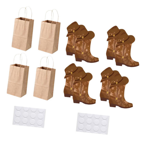 Macetas Con Forma De Botas De Vaquero Occidentales, Centros