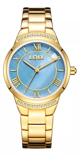 Reloj mujer L1261-2 Dorado con tablero dorado