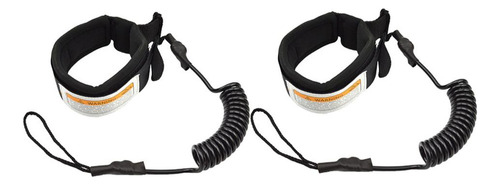 2 Piezas Premium Surf Leash Ajustable En Paddle Board De