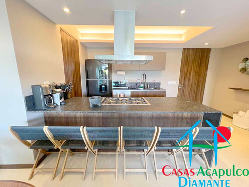Cad La Isla Fiji S3. Depa De Playa. Terraza Con Vista A Las Áreas Comunes