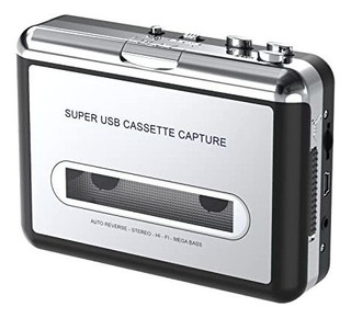Guardyar Cassette Player Portable Tape Player Captures MP3 Audio Music via USB Compatible with Laptops and Personal Computers 