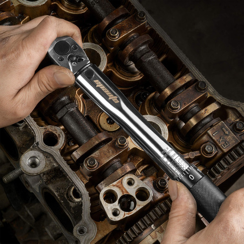 Llave De Torque Tipo Clic 1 A 25 Kgm Con Medidor Ajustable