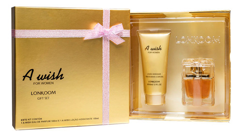 Kit A Wish For Woman - Eau De Parfum E Hidratatane - Lonkoom