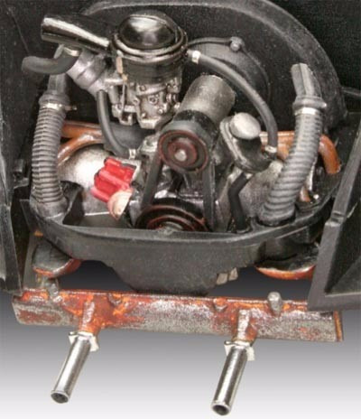 Imagem 7 de 7 de Volkswagen Fusca Beetle Limousine 1968 - 1/24 - Revell 07083