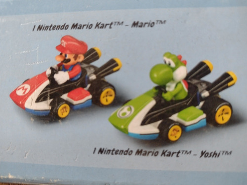 2 Carritos Mario Kart First Carrera + 2 Promocional, Crsl9na