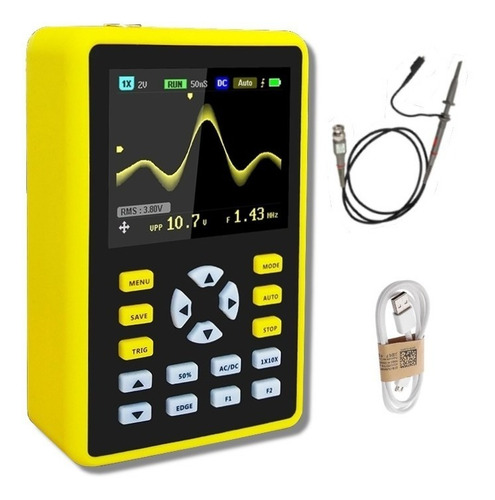 Osciloscopio Digital Fnirsi-5012h 100mhz 500 Ms/s 2.4