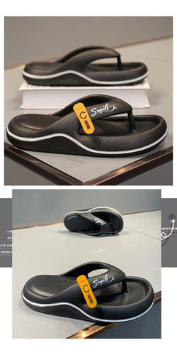 Zh Cómodas Zapatillas / Sandalias Smile