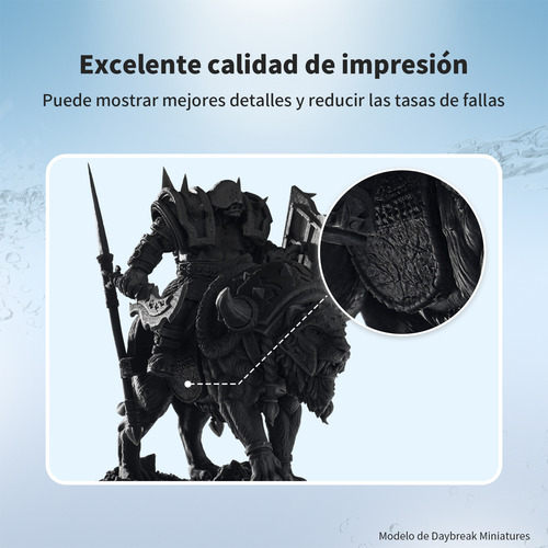 Resina Lavable Con Agua Impresora 3d 1kg Conjure