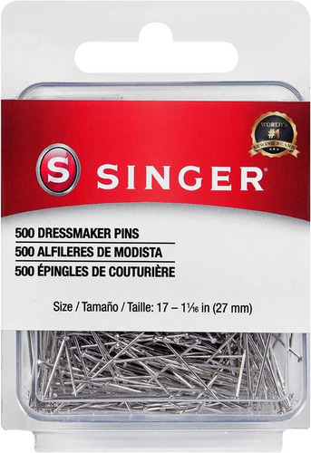 Alfileres De Modista Singer® 500 Unidades