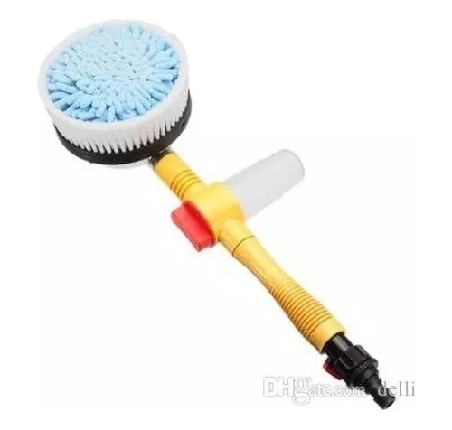 Kit Cepillo Automático Giratorio De Lavado Auto Hogar