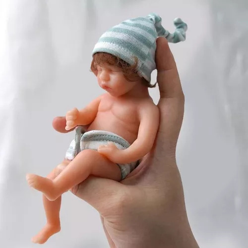 Muñeca De Silicona Y Algodón Suave Y Cuerpo Realista De 15 C