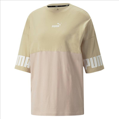 Remera Puma Power Colorblock De Mujer - 849950-67 Flex