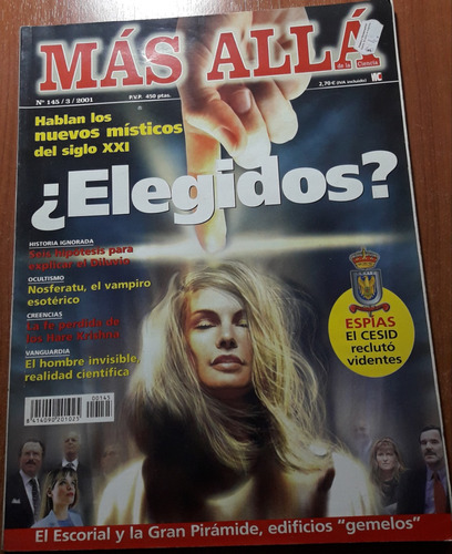 Revista Mas Alla N°145  Marzo Del 2001